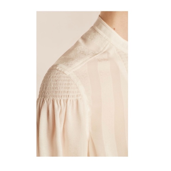 Rebecca Taylor Poesie Jacquard Blouse. - Picture 4 of 8